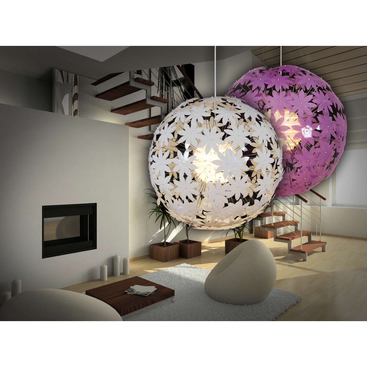 Hanglamp Bloemrijke Weide - Ø 55 cm (E27)
