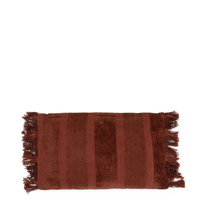 Fluwelen kussenhoes Oh my gee bordeaux - 30 x 50 cm