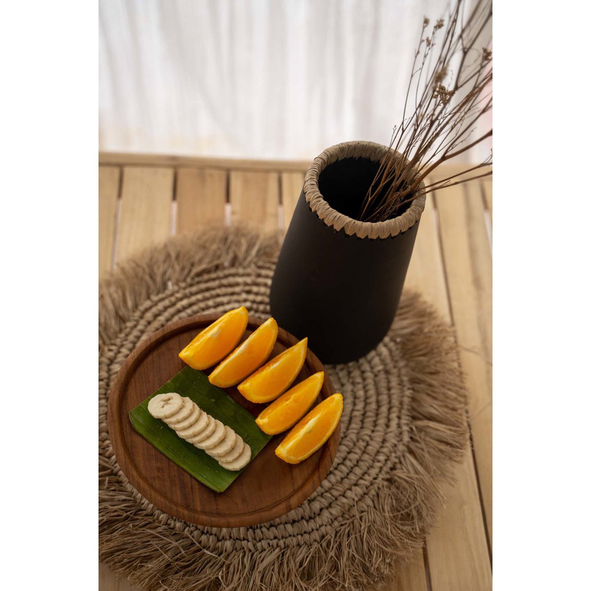 Raffia placemat Seagrass naturel