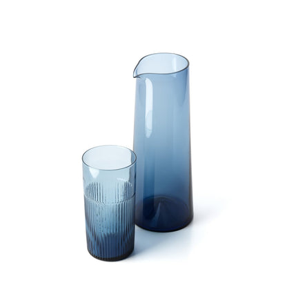 Glazen tumbler Azure blauw