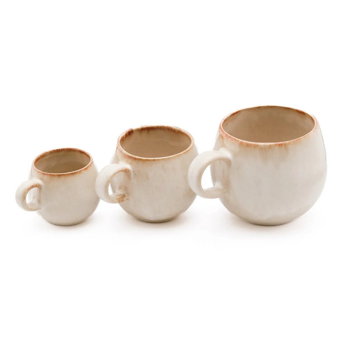 Keramisch espressokopje Cascais beige