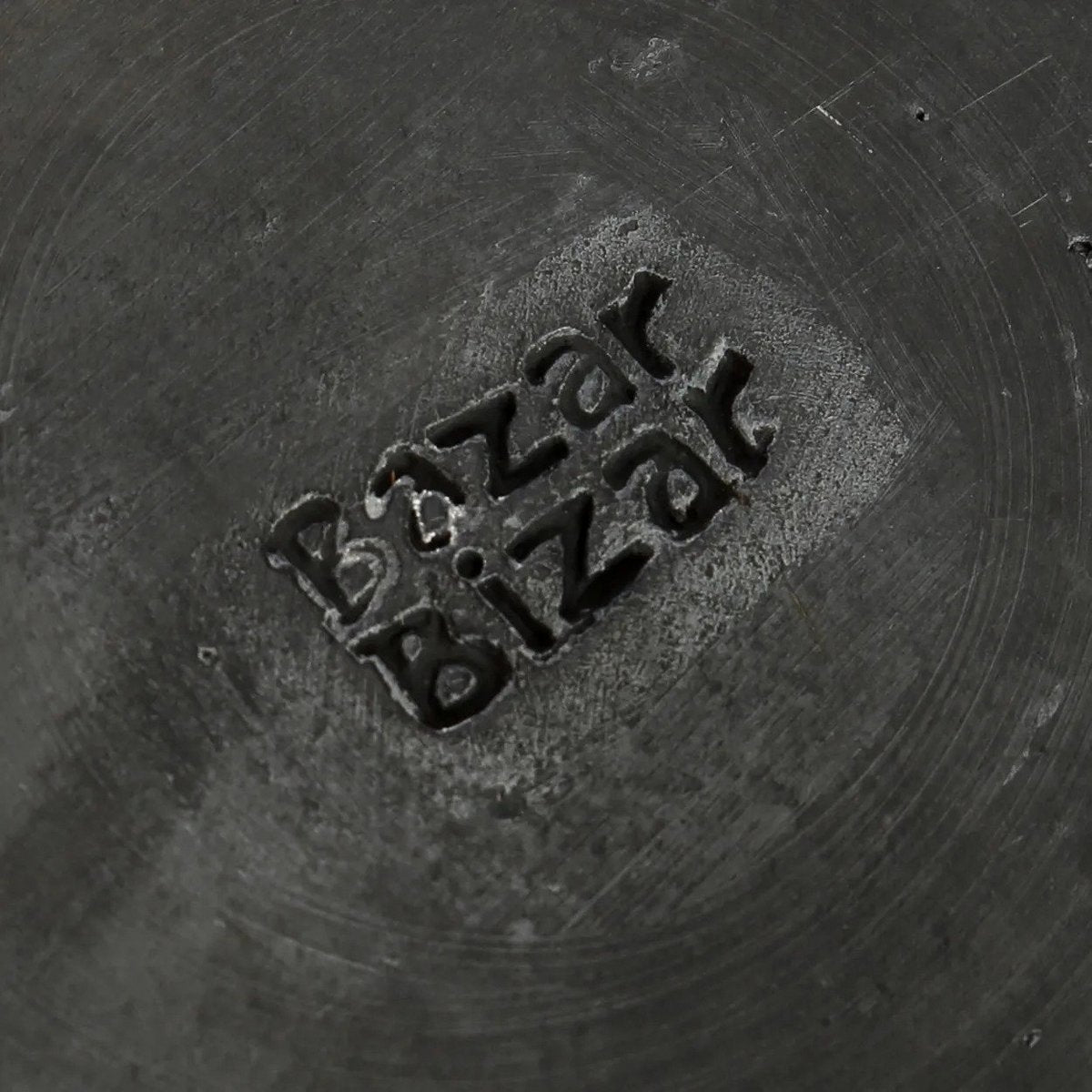 Terracotta bord The burned classic zwart - M