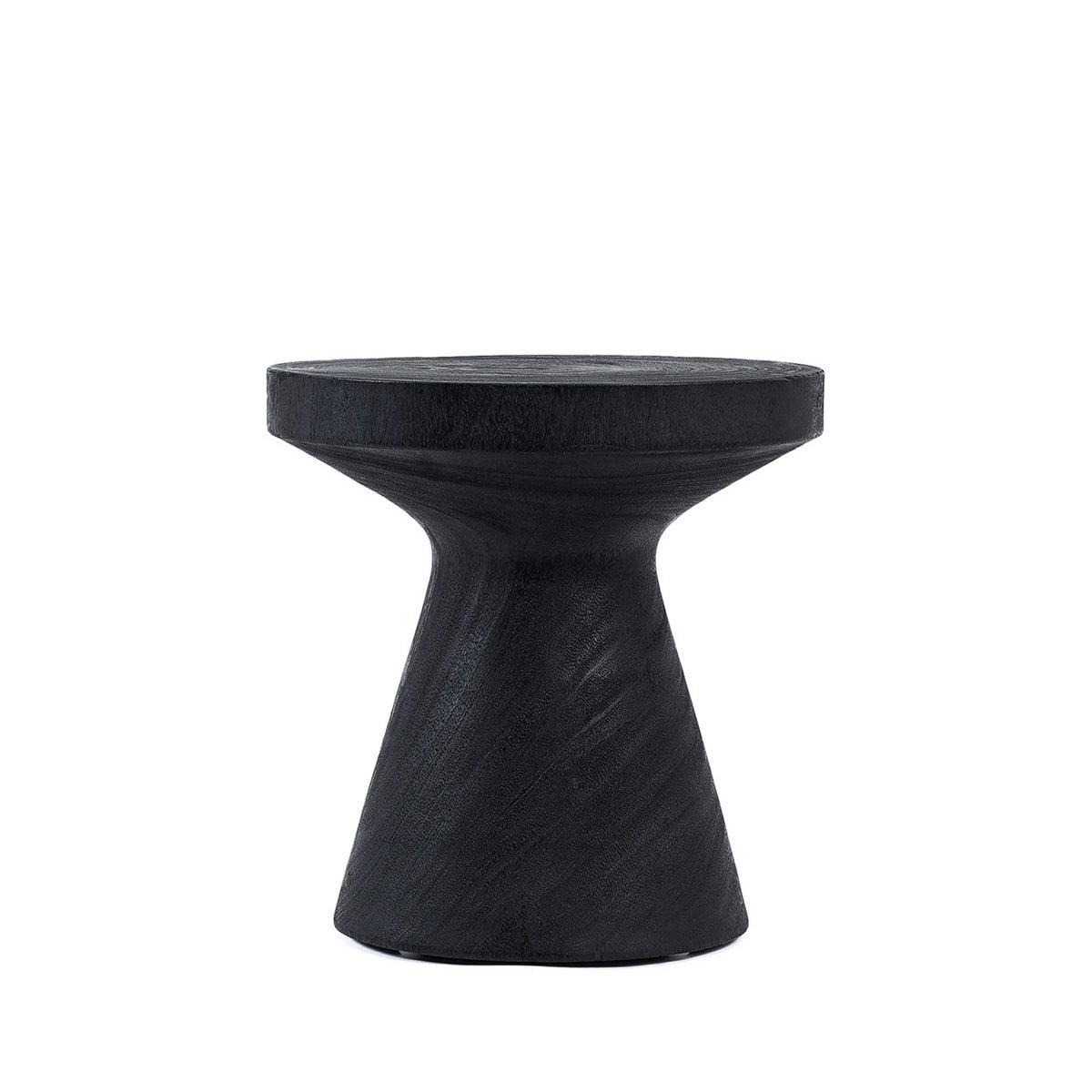 Suarhouten bijzettafel Gravity zwart