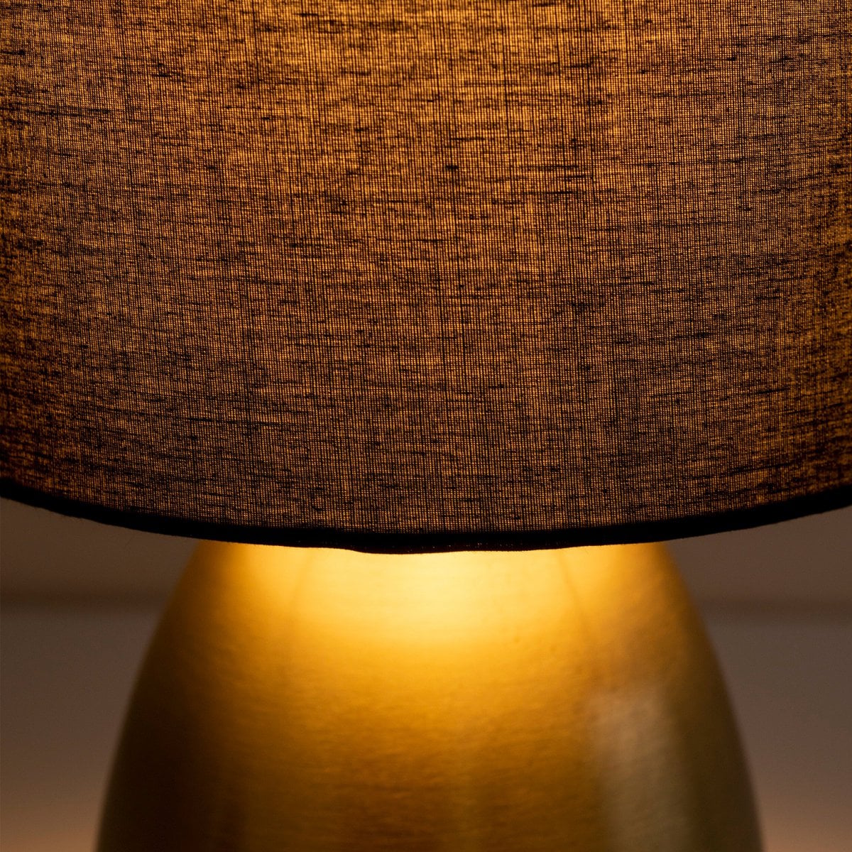 Tafellamp Aurum Goud/Zwart - 33 cm (E14)