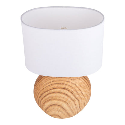 Keramische Tafellamp Woody Naturel (E14)