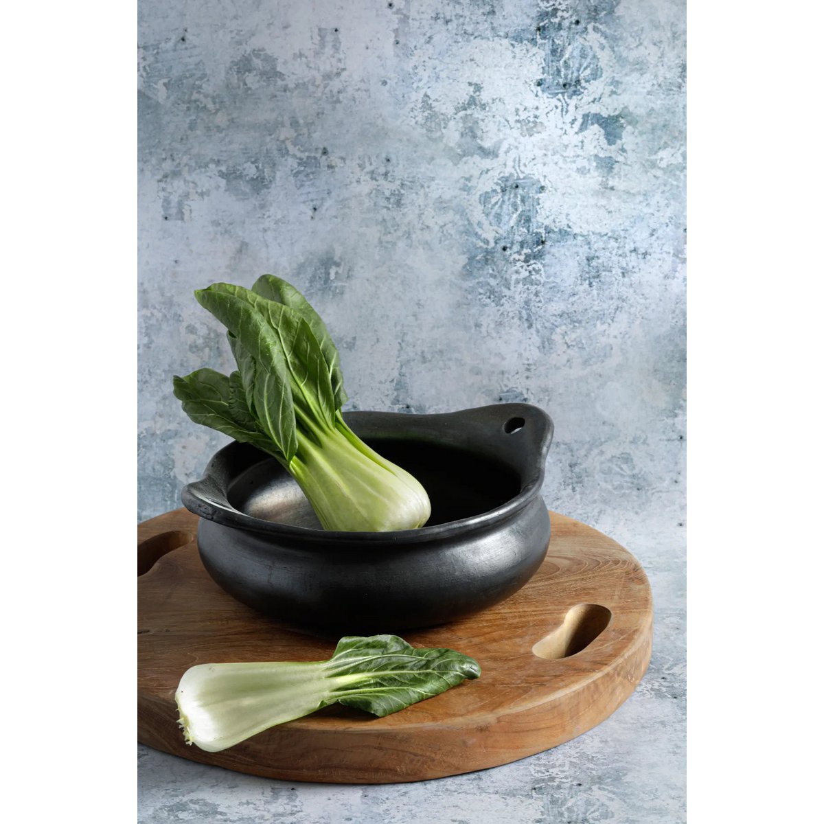 Teakhout dienblad Teak root tray naturel - 40 cm