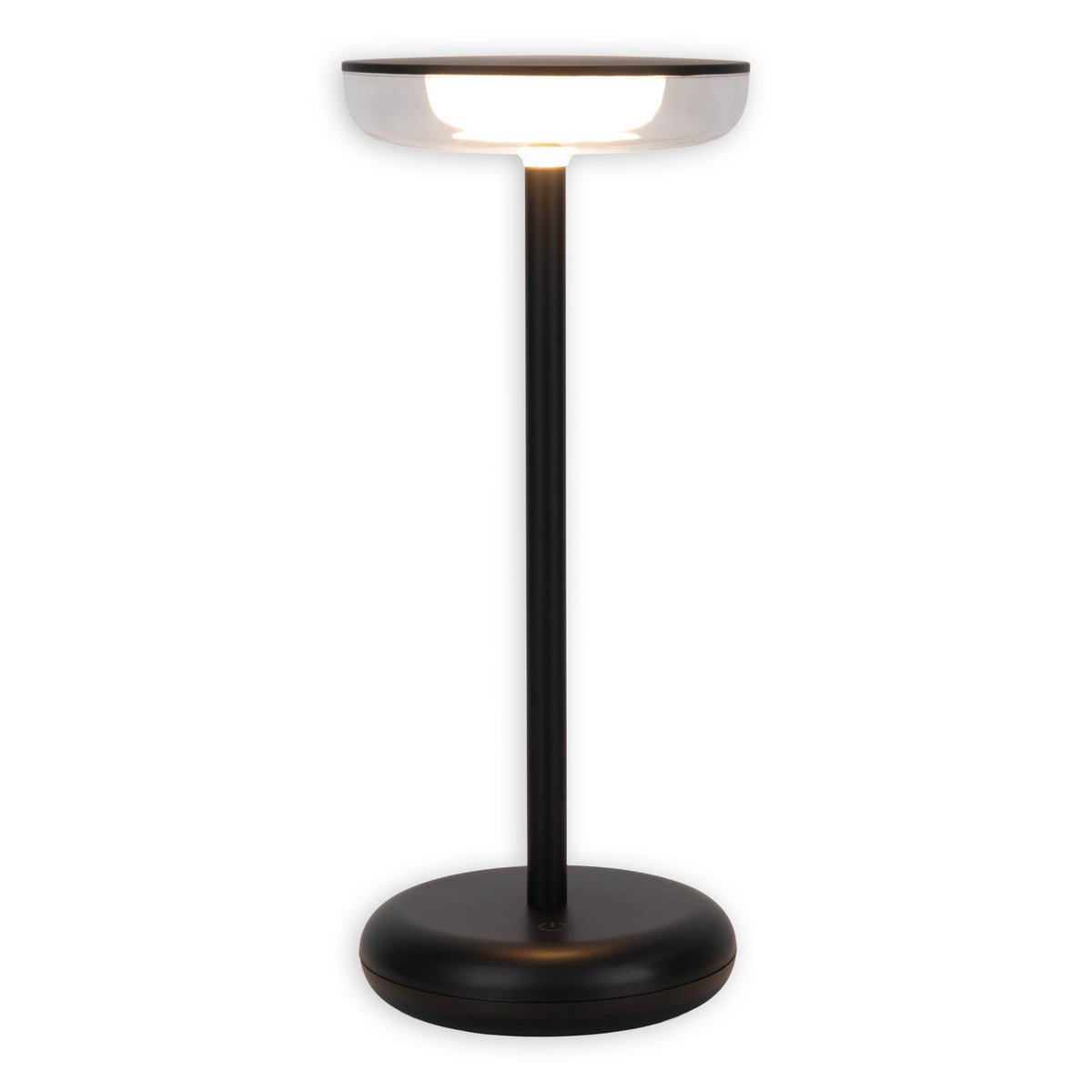 Snoerloze Tafellamp Pasi Zwart Touch - 26 cm (Dimbaar)