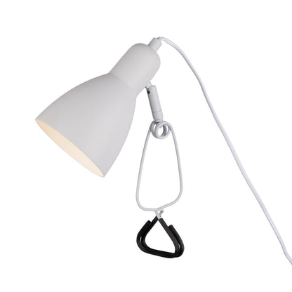 Klemlamp Mara Mat Wit - 28 cm (E14)