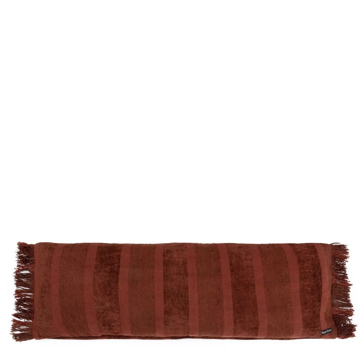 Fluwelen kussenhoes Oh my gee bordeaux - 35x100 cm