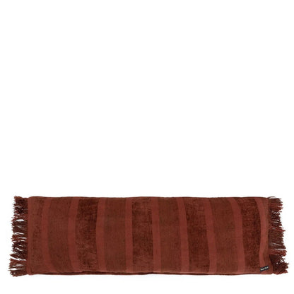 Fluwelen kussenhoes Oh my gee bordeaux - 35x100 cm