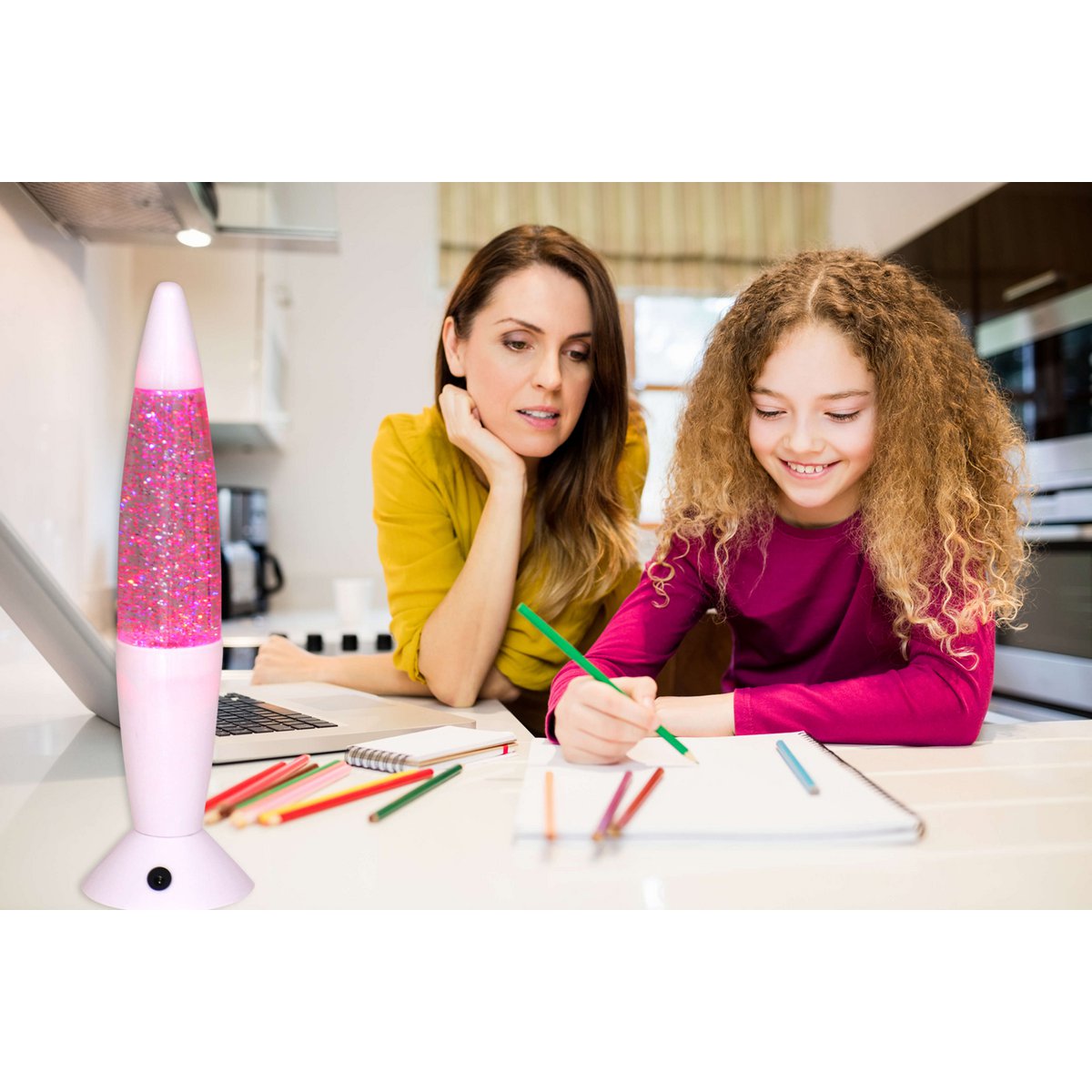 LED Tafellamp Glitter - 36 cm (RGB Effect)