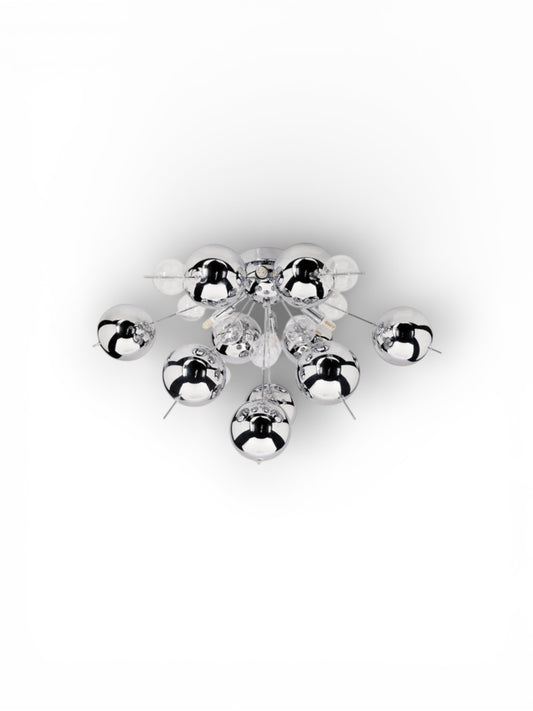 Plafondlamp Explosie Chroom - Ø 57 cm (G9) - OutHome
