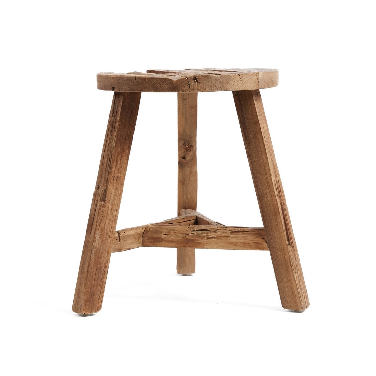 Teakhout kruk Yatai naturel