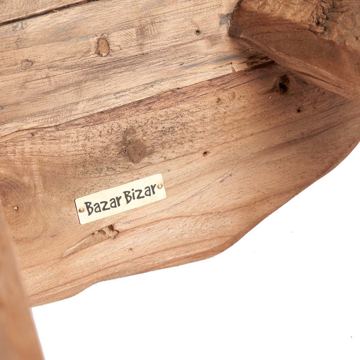 Houten bijzettafel Marabunta naturel