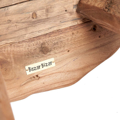Houten bijzettafel Marabunta naturel
