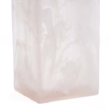 Hars zeepdispenser roze wit