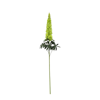 Zijden kunstbloem Lupinus micranthus groente - 105 cm