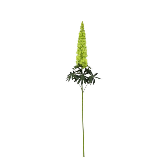 Zijden kunstbloem Lupinus micranthus groente - 105 cm