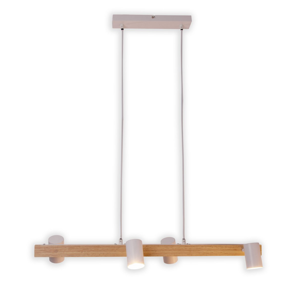 Hanglamp Frida 4-Lichts Wit - 80 cm (GU10)