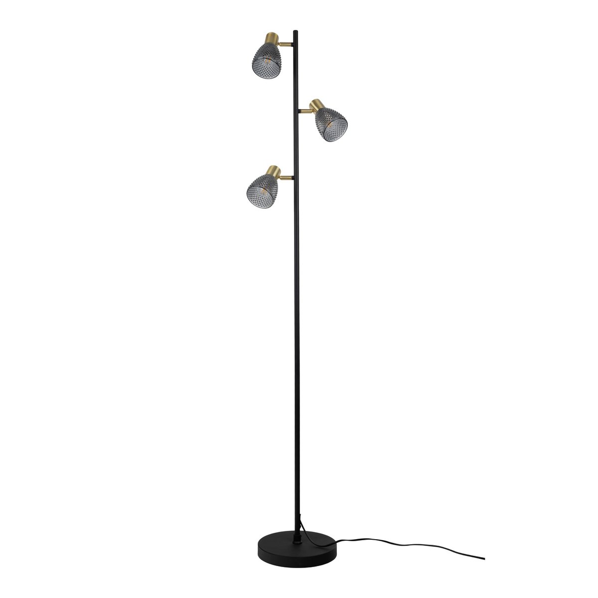 Vloerlamp Lindita 3-Lichts - 150 cm (excl. kap)