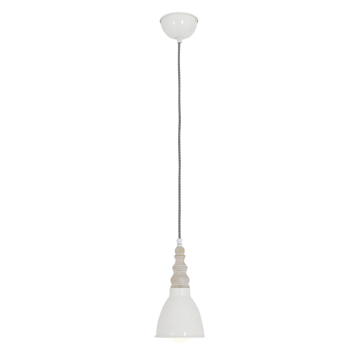 Metalen Hanglamp Delhi Beige (E27) - OutHome