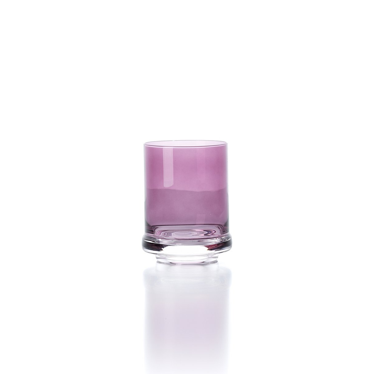 Glazen beker Tumbler paars