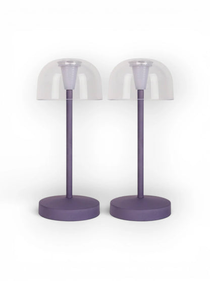 LED Acculamp Gomba Braam (Set van 2) - 18,5 cm