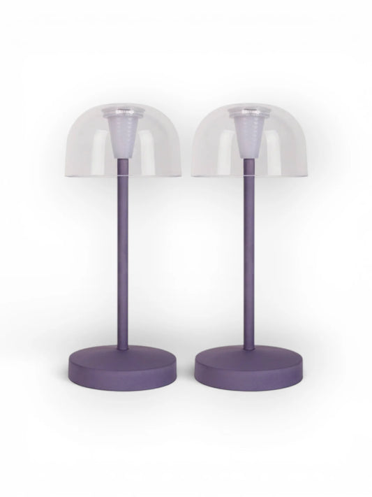 LED Acculamp Gomba Braam (Set van 2) - 18,5 cm