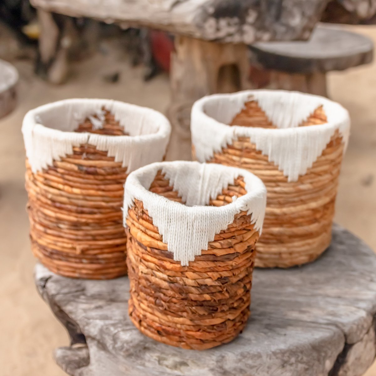 Mand Menik Zeegras Klein