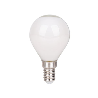 LED-lampenset Peervorm (6-delig) - E14, 4W, Opaalglas