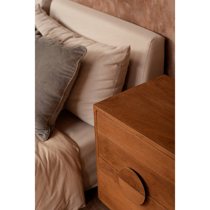 Fluweel kussenhoes The velvet crush grijs - 50x50