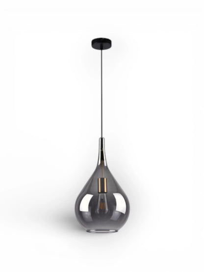 Hanglamp Gota Rookglas - Ø 25 cm (E27)