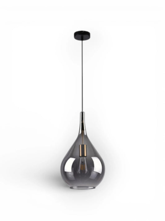 Hanglamp Gota Rookglas - Ø 25 cm (E27)