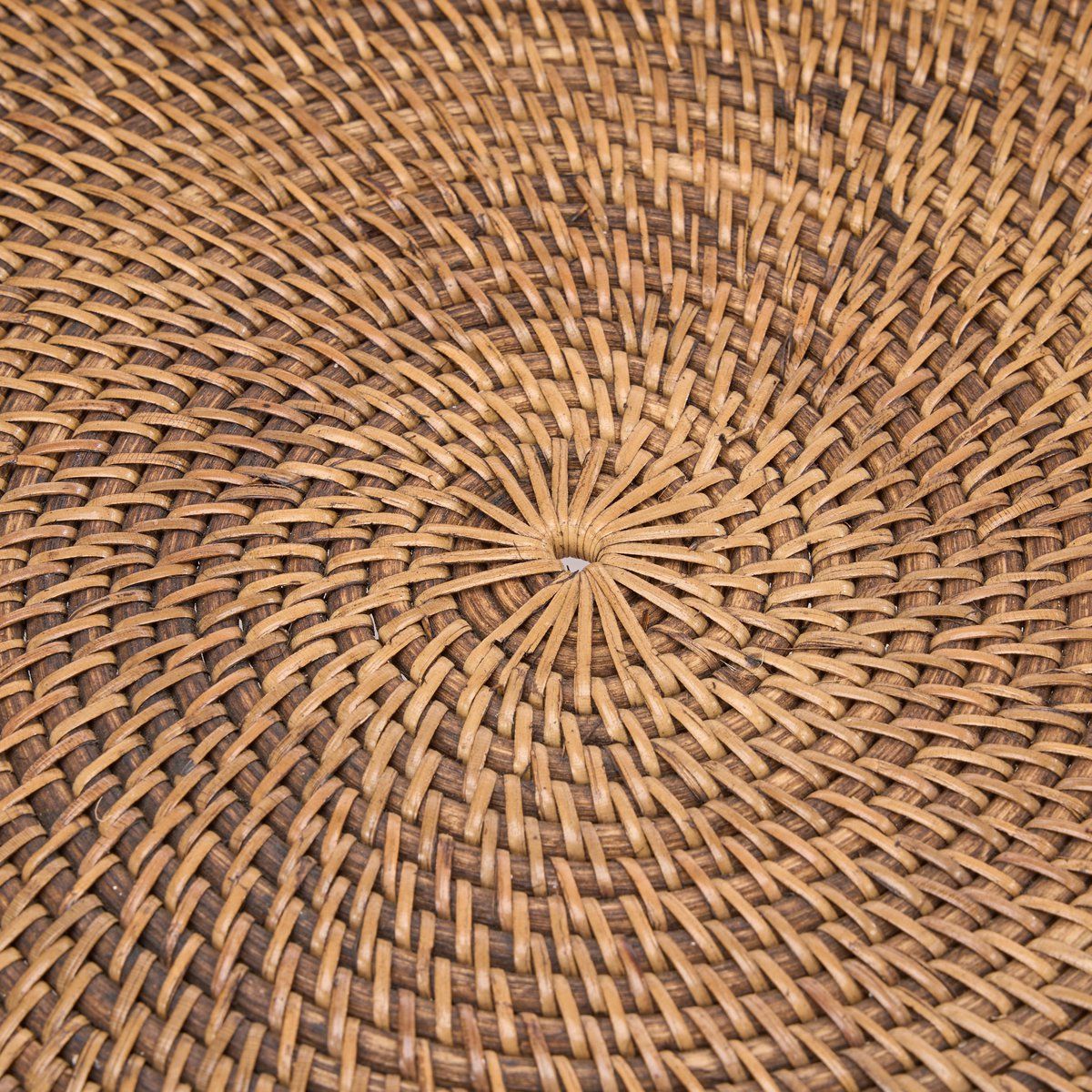 Rattan dienblad Rise natuurlijk bruin - 50 cm