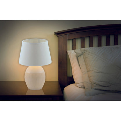Keramische Tafellamp Tali Wit