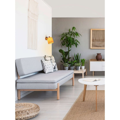 Spot Maron 1-Lichts Satijn/Naturel (E14)