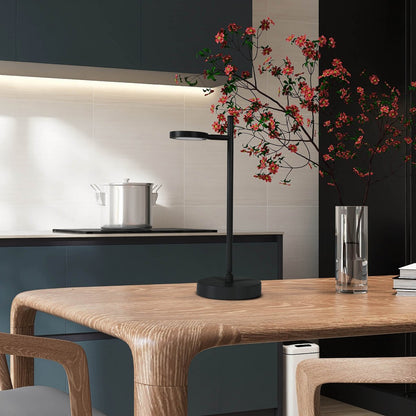 Snoerloze Tafellamp Lupa Zwart - 45 cm (Touch/Dimbaar)