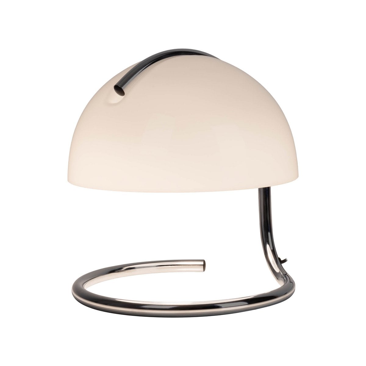 Tafellamp Burano Wit/Zwart Glas - 25 cm (E27)
