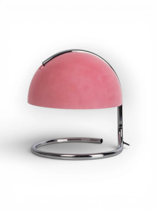 Tafellamp Burano Roze/Roze Glas - 25 cm (E27)