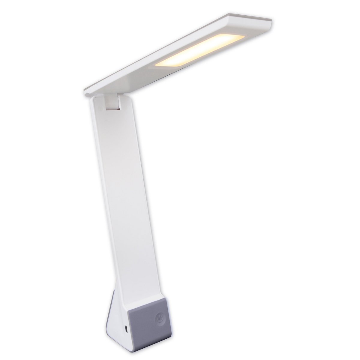 Snoerloze LED Tafellamp Ulf Grijs - 26 cm (Dimbaar)