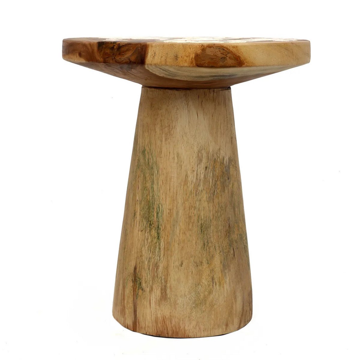 Houten bijzettafel Timber conic naturel - 50 cm