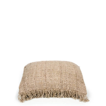 Zachte kussenhoes Oh my gee beige - 40x40 cm