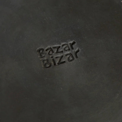 Terracotta bord Burned classic zwart - 30 cm