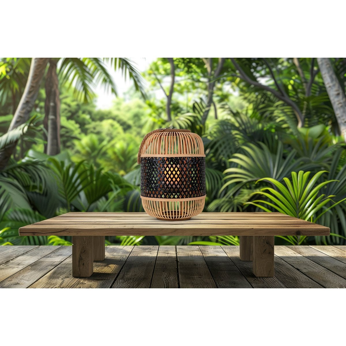 Rotan Solar Lantaarn "Palma" - OutHome