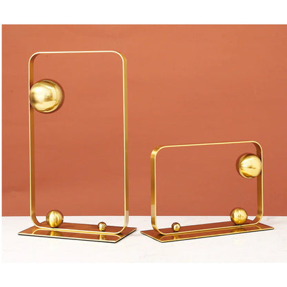 Legering sculptuur Een goud - 28,5 x 10 x 19 cm