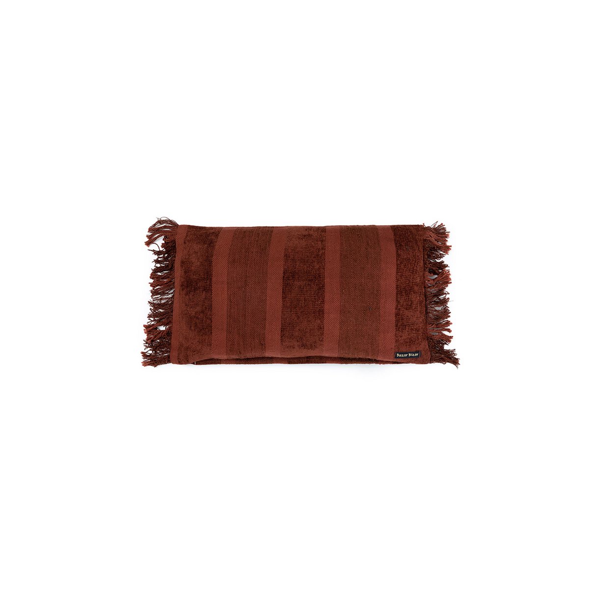 Fluwelen kussenhoes Oh my gee bordeaux - 30 x 50 cm