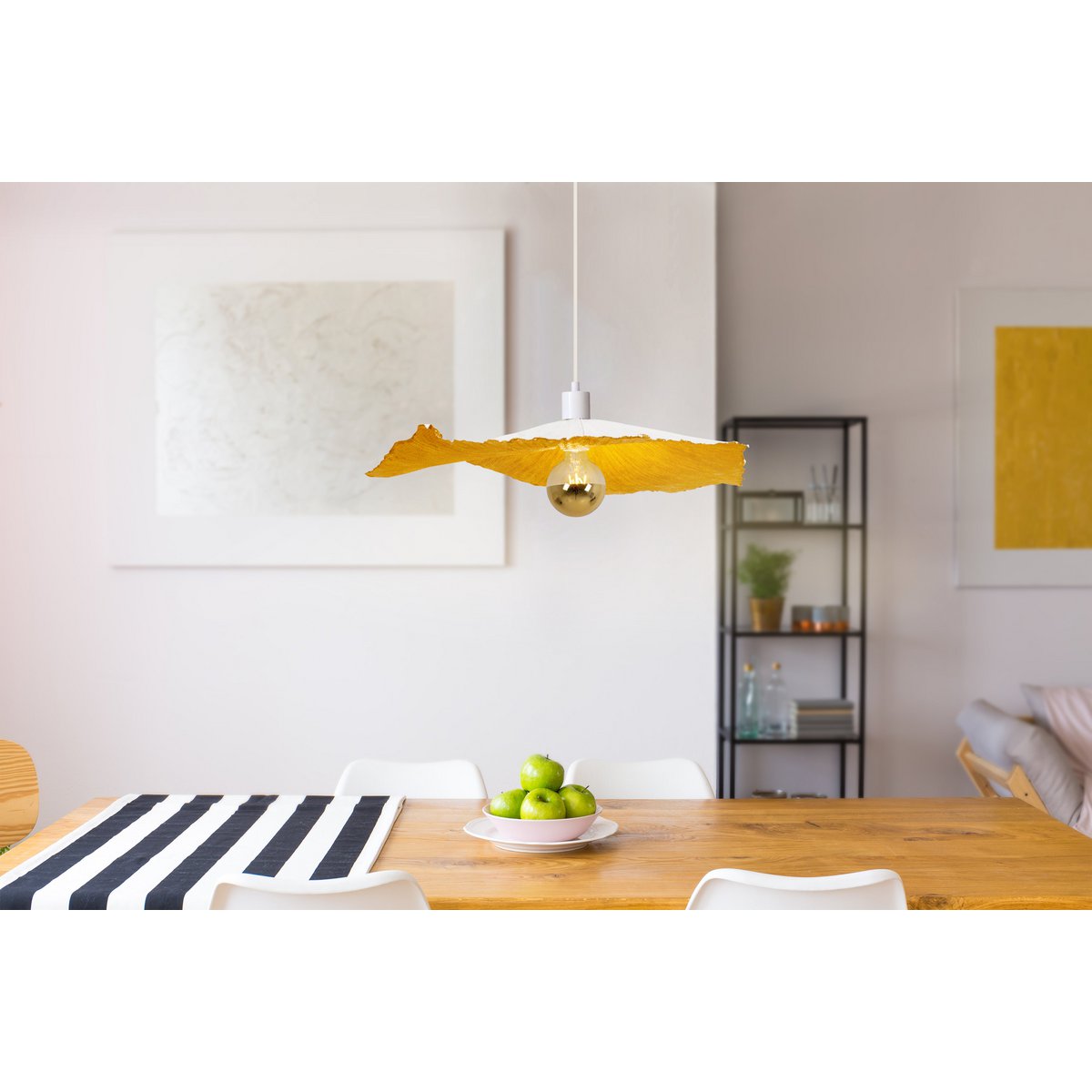 Papieren Hanglamp Crazy Paper Wit - Ø 56 cm (E27)