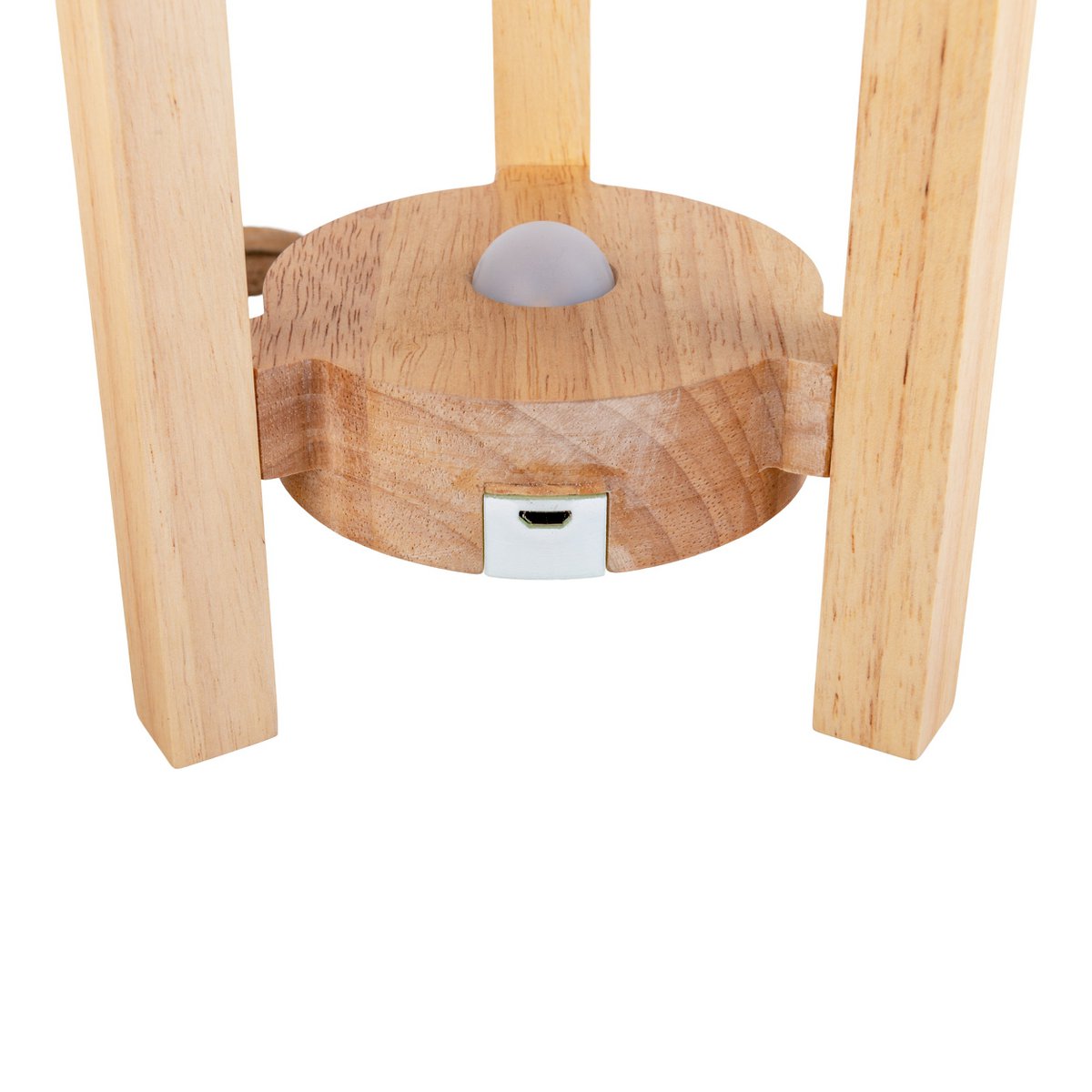 Acculamp Madita Wit/Naturel Touch - 25 cm (Dimbaar)