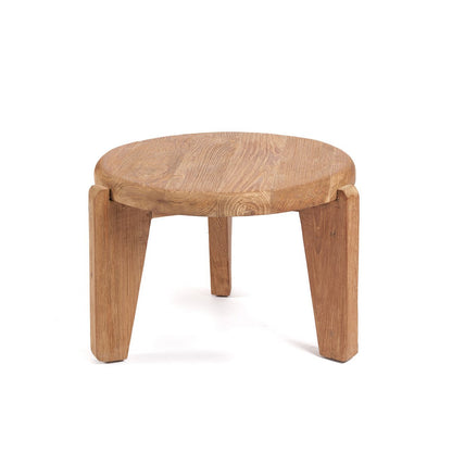 Hergebruikt teakhout salontafel Wabi sabi naturel - S