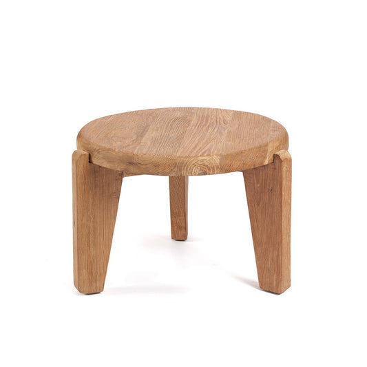 Hergebruikt teakhout salontafel Wabi sabi naturel - S